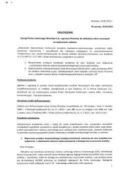Wrocław, 26.06.2015 r. Nr sprawy: 35/ N/2015