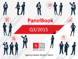 PanelBook Q3/2015 Wprowadzenie