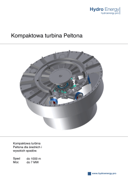 Folder – Turbina Peltona – wersja PL