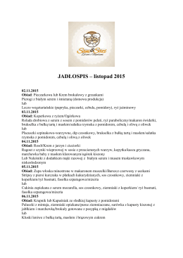 menu na listopad 2015 Zaułek-1