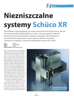 Niezniszczalne systemy Schüco XR