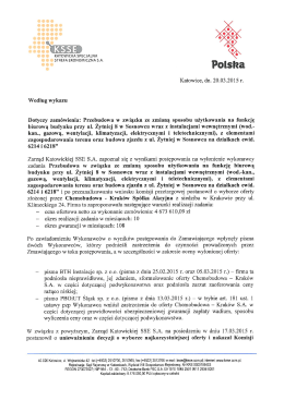 20.03.2015 r. - Katowicka Specjalna Strefa Ekonomiczna S.A.