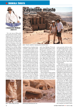 " Zaginione miasto" - Petra