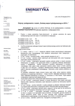 Pytania i odpowiedzi - Energetyka Sp. z oo