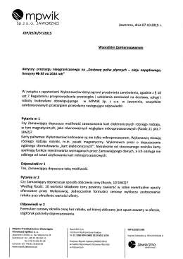 Odpowiedzi na pytania nr 2