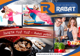 SWIĘTH TUŻ TUŻ- Rabat ,bo/eg - Rabat Detal sp. z oo franczyza