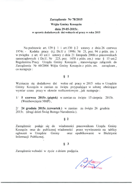 Zarządzenie (kliknij...)