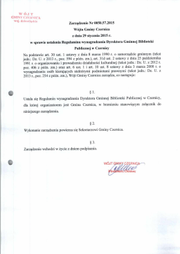 treść zarządzenia w pdf