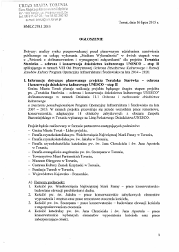 w formacie pdf - Biuletyn Informacji Publicznej Urzędu Miasta