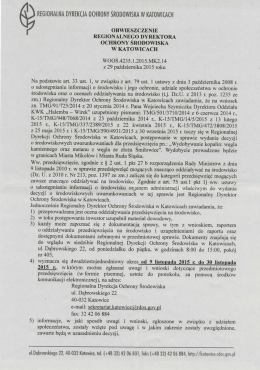 regionalna dyrekcja ochrony środowiska w