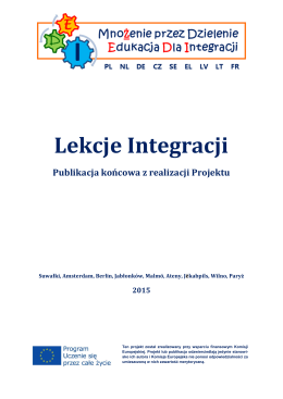 e-Publikacja Lekcje Integracji do przeczytania tutaj