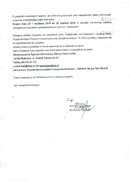 O upadkach pozostałych ssak&oacute;w jak drobnych gryzoniach oraz