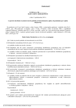 Projekt do pkt. 9 - Sierakowice, Urząd Gminy
