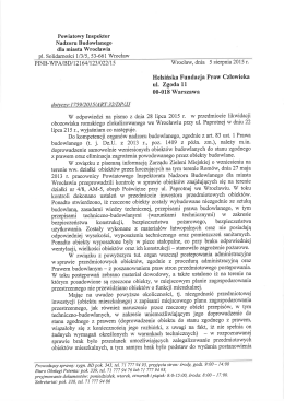 tutaj - Helsińska Fundacja Praw Człowieka