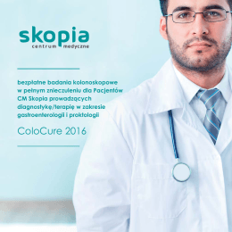 ColoCure 2016 - Centrum Medyczne Skopia Kraków
