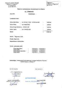 1 Uā&iacute;&iacute;&iacute;zel&auml;omt w Wągrowcu &bdquo;Obiekt nr 6 Wągrowiec
