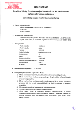SZKOŁA PODSTAWOWA - Chodzież, Urząd Gminy