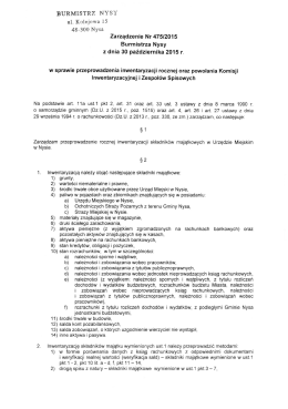 BURMISTRZ NYSY ul. Kolejowa 15