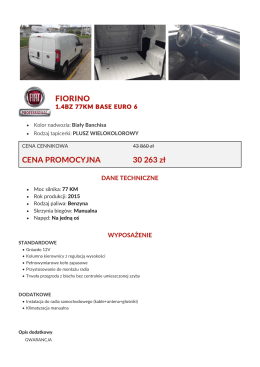 Wydrukuj ofertę - Fiat Professional