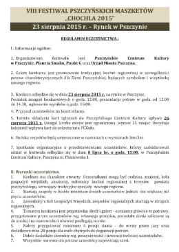 CHOCHLA 2015" 23 sierpnia 2015 r.