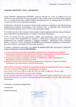 Więcej informacji - Pełny tekst zawiadomienia
