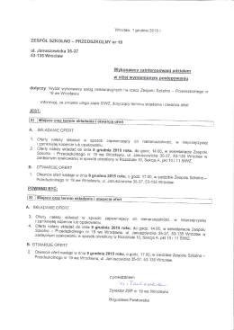 ZESP&Oacute;Ł SZKOLNO _ PRZEDSZKOLNY nr 19