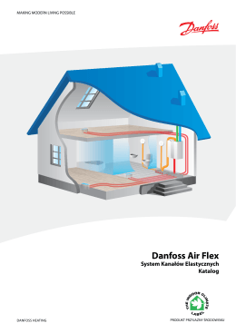 Danfoss Air Flex System Kanałów Elastycznych Katalog