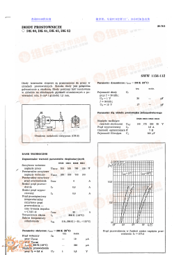 diody prostownicze 30-74/2 0 dk 60, dk 61, dk 62, dk 63 sww 1156