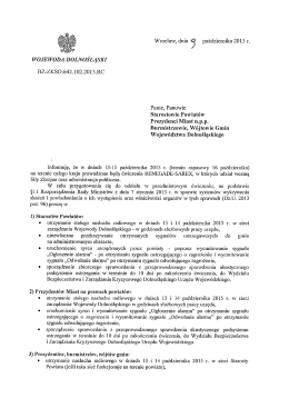 Wrocław, dnia P października 2015 r.