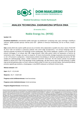 Noble Energy Inc. (NYSE)