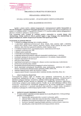Pedagogika Opiekuńcza