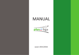 Manual PlusLiga