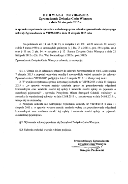 VIII/46/2015 - Związek Gmin Wierzyca
