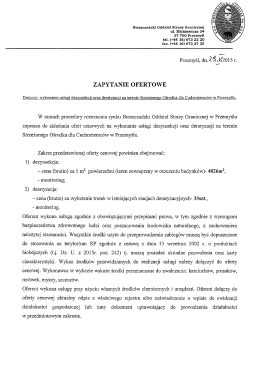Zapytanie ofertowe