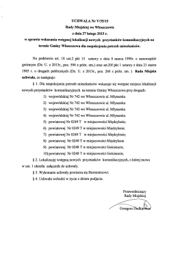 UCHWAŁA Nr V/35/15