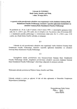 Plik źródłowy - Urząd Gminy Józefów nad Wisłą