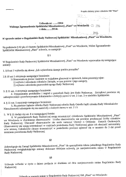 Zmiany w Regulamienie_RN – wniesione przez członków