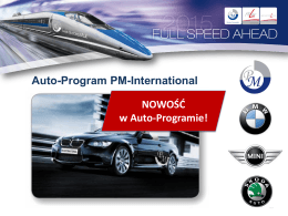 Auto-Program PM-International NOWOŚĆ w Auto