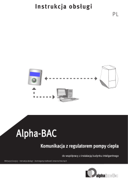 Instrukcja obsługi - Alpha-BAC - Alpha