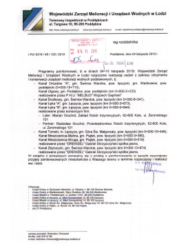 Wojew&oacute;dzki Zarząd Melioracji i Urządzeń