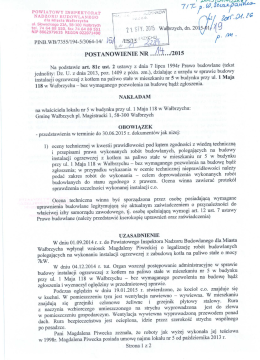 POWIATOWY INSPEKTORA T NADZORU BUDOWLANEGO ul sło