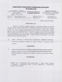PAŃSTWOWY POWIATOWY INSPEKTOR sANITARNY