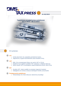 TaxPress nr 48/2015