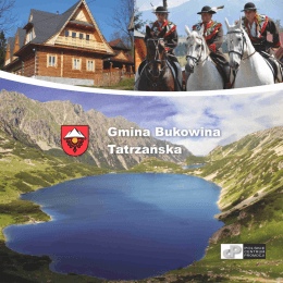 FOLDER  - Gmina Bukowina Tatrzańska