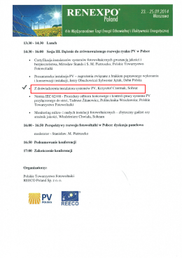 Występ na targach Renexpo