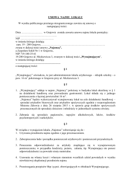 Wzór umowy - plik pdf