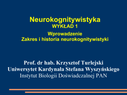 Wykład 1 - wbns.uksw.edu.pl