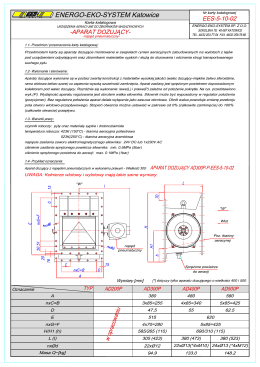 EES-5-10-02 Aparat dozujący-napęd pneum