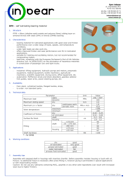 DP4 / DP4B - lead-free bearing material material