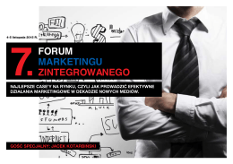 Program FMZ 7 - Forum Marketingu Zintegrowanego